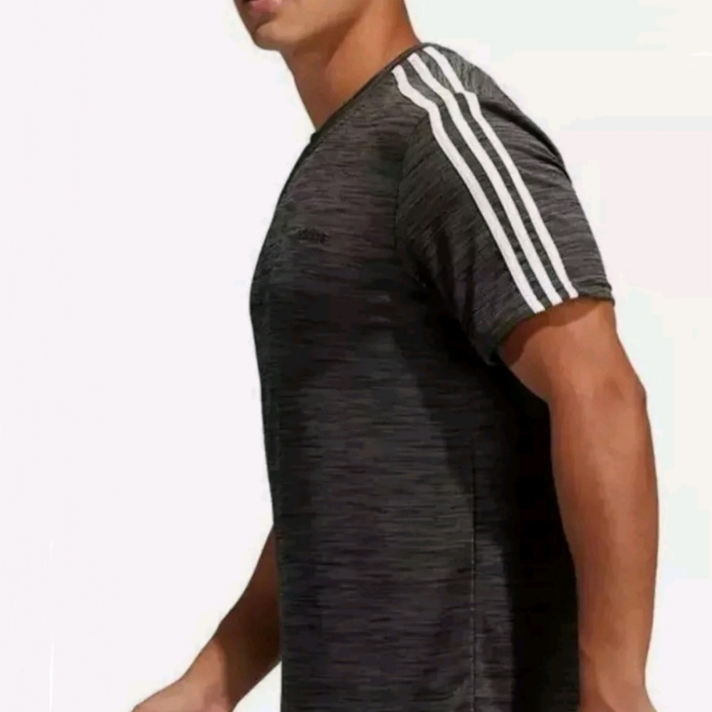 Adidas 3 strips short sleeve training tshirt